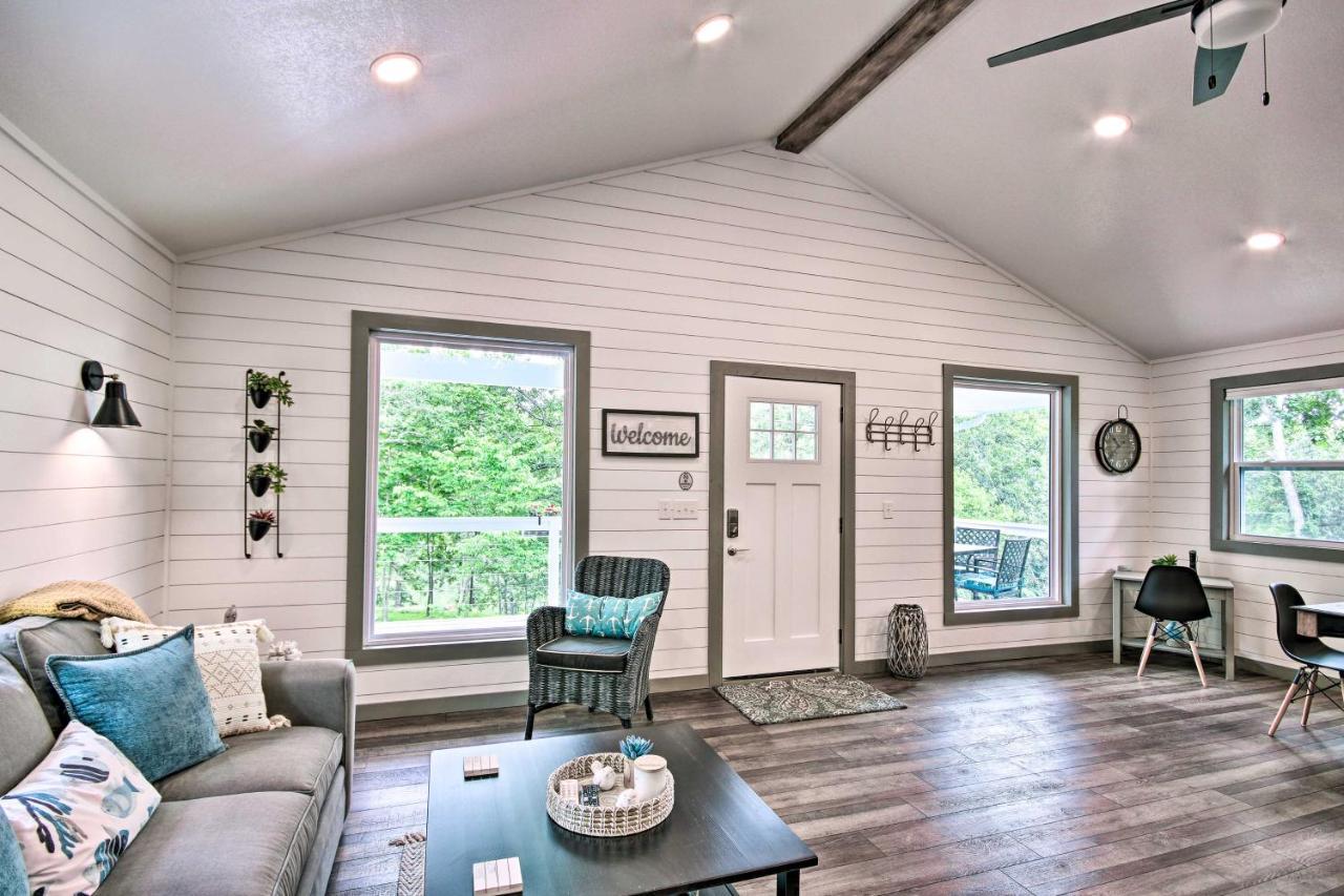 Cozy Eucha Cottage At Grand Lake With Hot Tub! 外观 照片