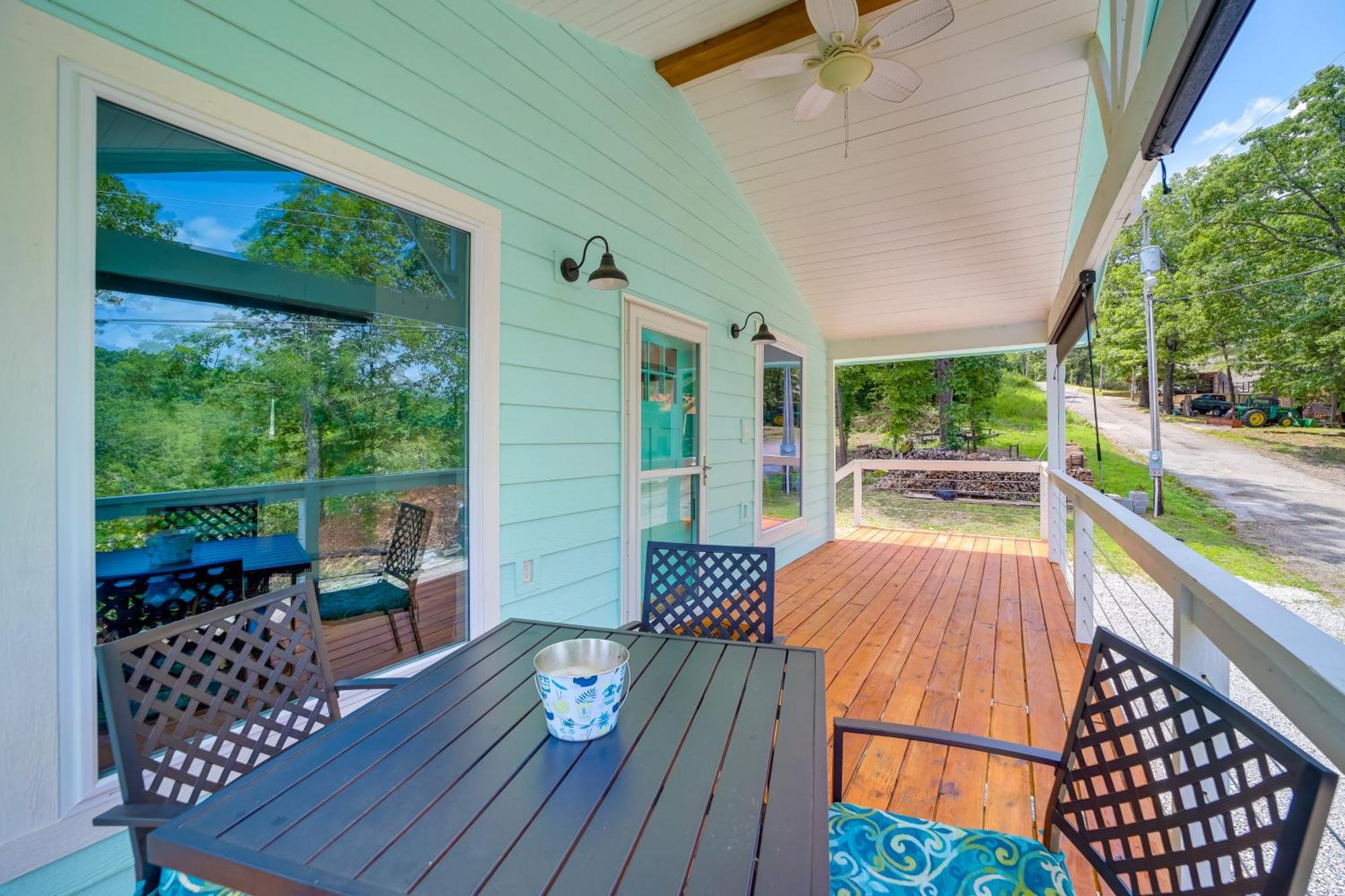Cozy Eucha Cottage At Grand Lake With Hot Tub! 外观 照片