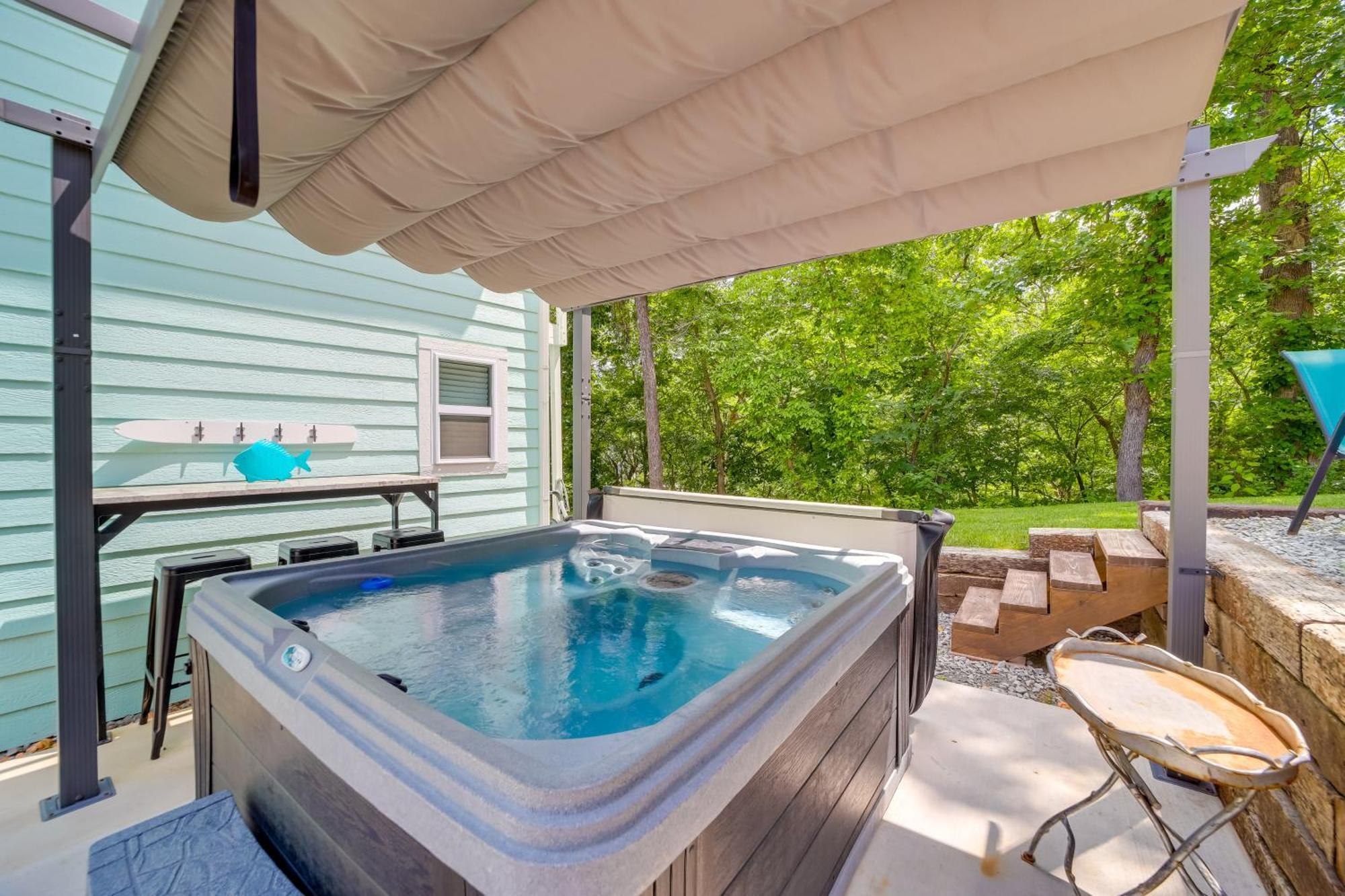 Cozy Eucha Cottage At Grand Lake With Hot Tub! 外观 照片