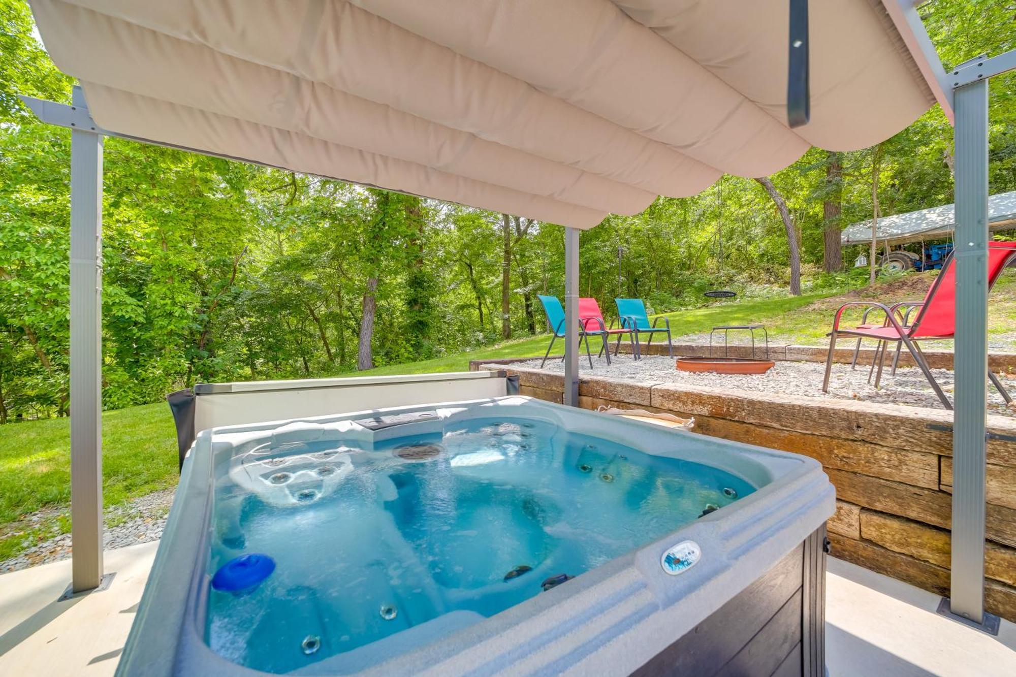Cozy Eucha Cottage At Grand Lake With Hot Tub! 外观 照片