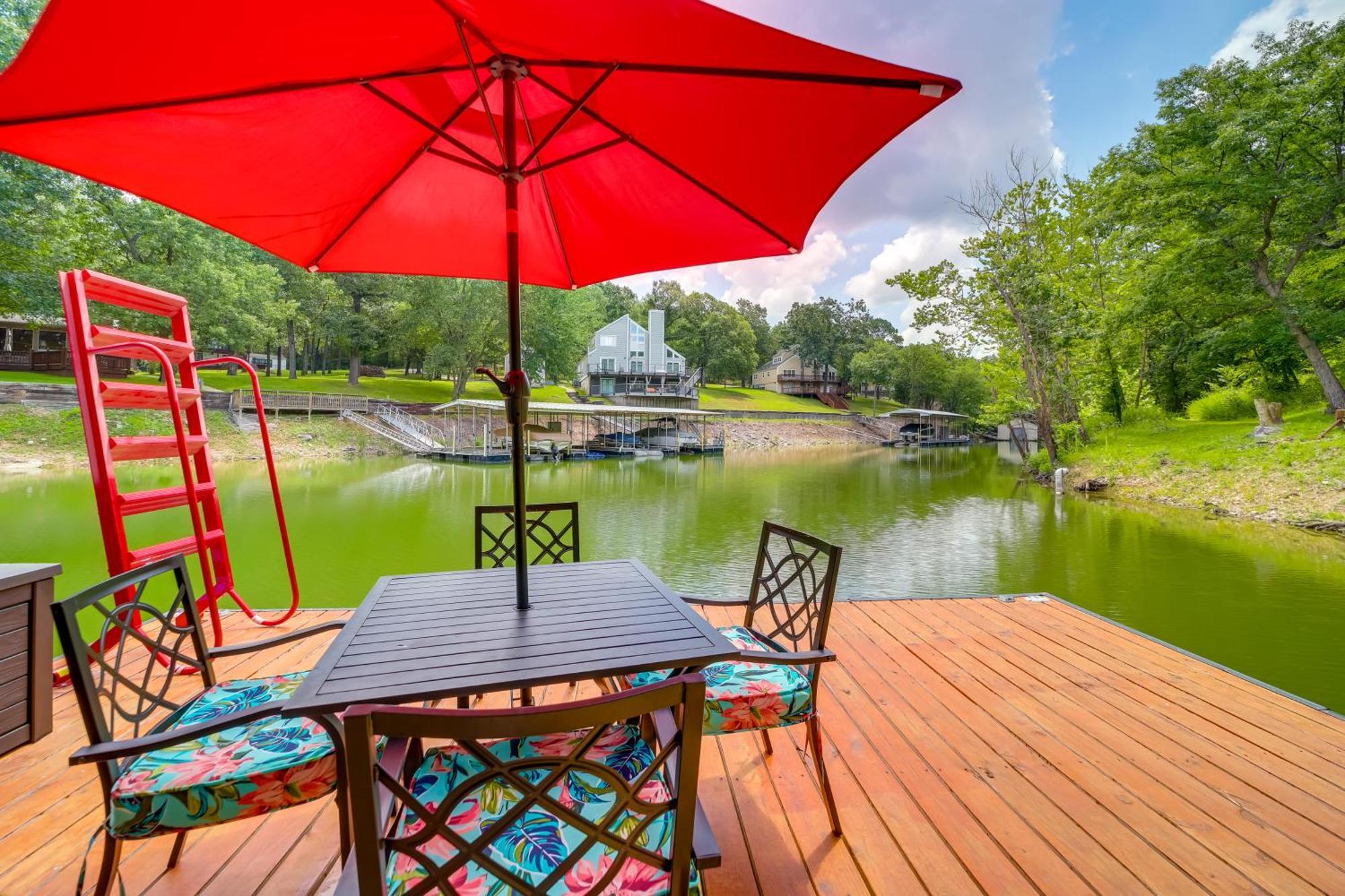 Cozy Eucha Cottage At Grand Lake With Hot Tub! 外观 照片