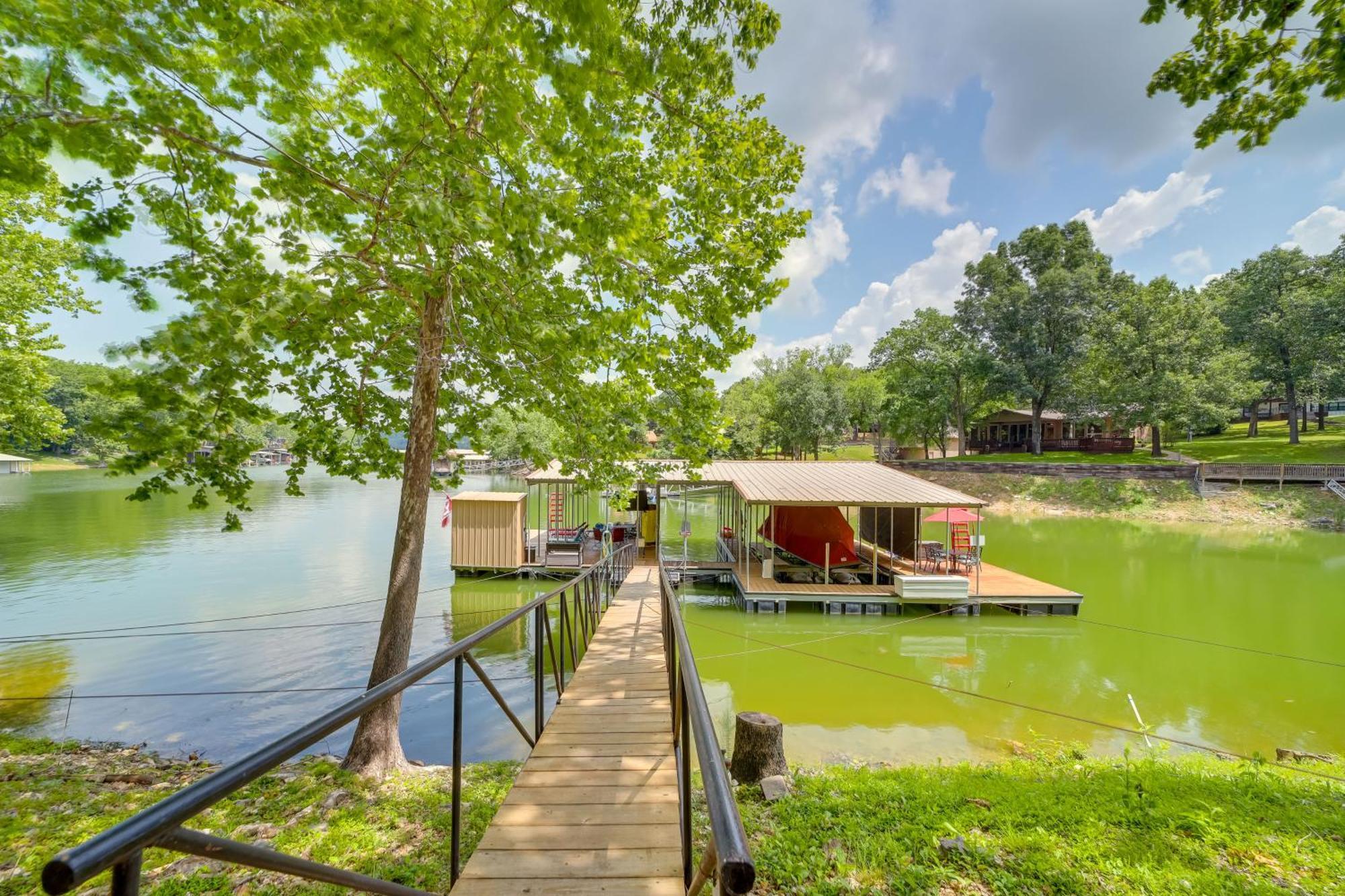 Cozy Eucha Cottage At Grand Lake With Hot Tub! 外观 照片